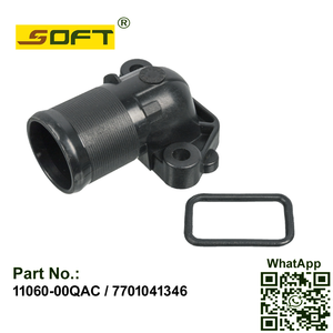 Coolant Flange 11060-00QAC / 7701041346 Nissan Marth HR16DE 