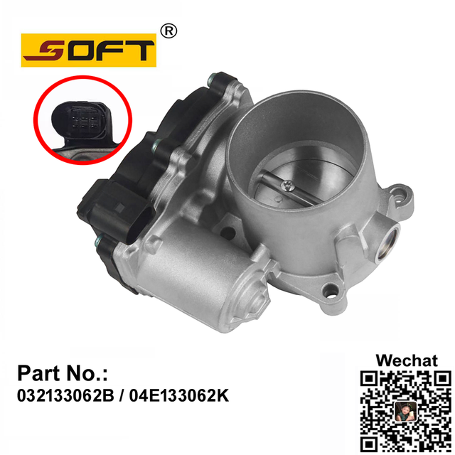 Throttle Valve 6PIN 032133062B / 04E133062K For Volkswagen FOX 4Cyl. 1.6L 8V，16V