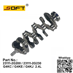 Engine Crankshaft 23111-2G200 / 23111-2G230 Hyundai Sonata SantaFe Tucson G4KC G4KE G4KJ 2.4L