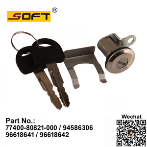 CYLINDER SET-FRONT DOOR LATCH LEFT 77400-80821-000 / 94586306 / 96618641 / 96618642 For Chevrolet / Daewoo Damas 