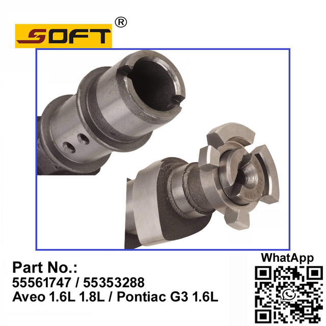 Engine Inlet Camshaft 55561747 / 55353288 Chevrolet Aveo 2009 1.6L 1.8L / Pontiac G3 1.6L / Cruze