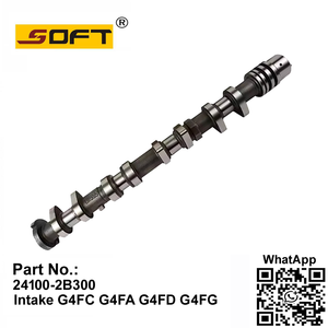 Engine Inlet Camshaft 24100-2B300 / 241002B300 Hyundai Accent / Verna 1.6L G4FC G4FA G4FD G4FG