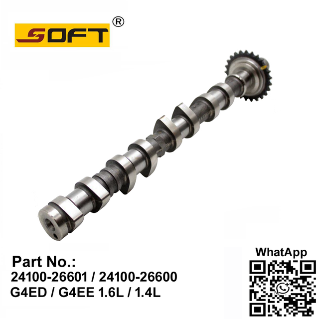 Engine Inlet Camshaft 24100-26601 / 24100-26600 Hyundai Accent 1999-2006 G4ED / G4EE 1.6L / 1.4L