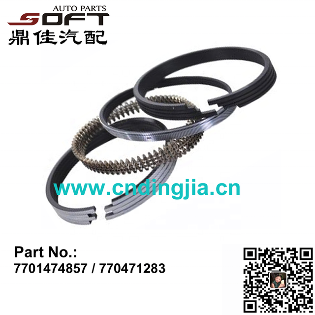 Piston Ring Kit 7701474857 / 770471283 For Renault 1.4 /1.6 Logan / Sandero / Largus