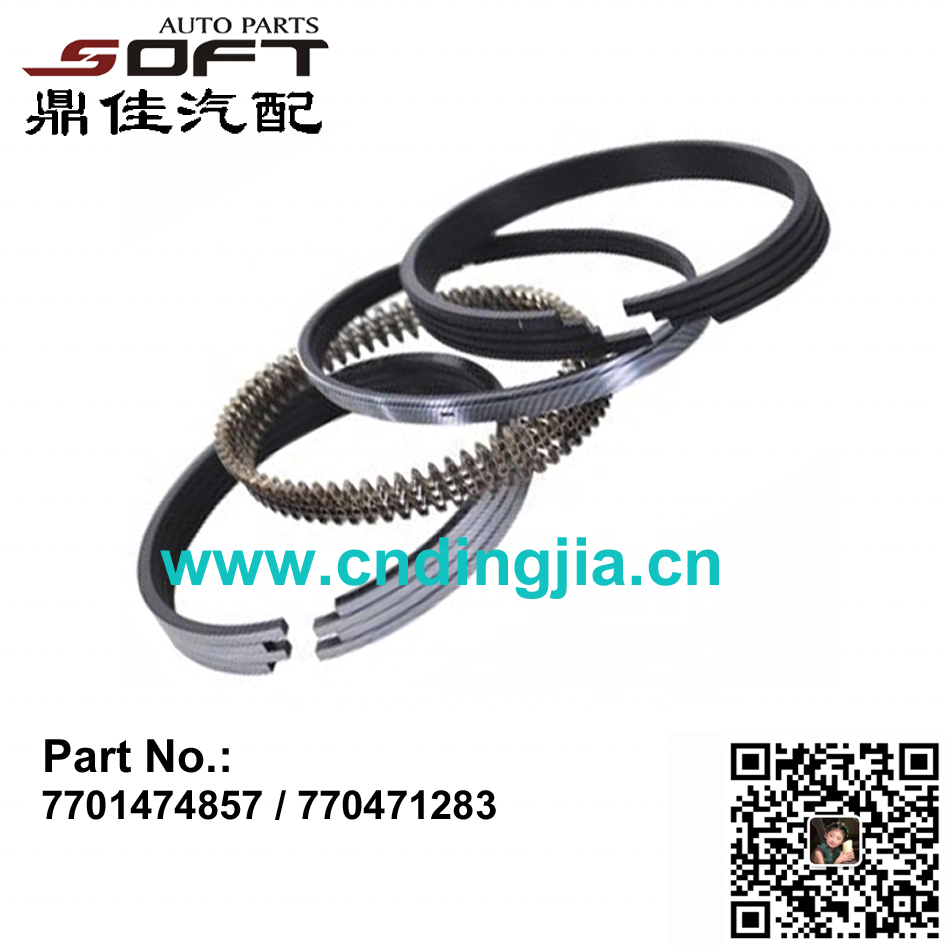 Piston Ring Kit 7701474857 / 770471283 For Renault 1.4 /1.6 Logan / Sandero / Largus
