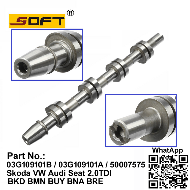 Intake Camshaft 03G109101B / 03G109101A / 50007575 Skoda VW Audi Seat 2.0TDI BKD BMN BUY BNA BRE 2002+
