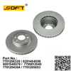 Brake Disc 7701206339 / 8201464598 / 6001548578 / 7700813549 / 7701204304 For Renault Largus / Logan K4M / K7J / K7M / K9K