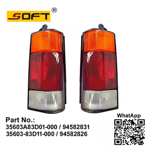 CRYSTAL LAMP ASSY-REAR COMB LH 35603A83D01-000 / 94582831 / 35603-83D11-000 / 94582826 For Chevrolet / Daewoo Damas