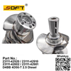 Engine Crankshaft 23111-42920 / 23111-42910 / 23111-42002 / 23111-42901 D4BB 4D56-T 2.5 Diesel Hyundai H100 Porter96