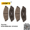 BRAKE PAD 55104-80800-000 / 93742538 Chevrolet / Daewoo Damas