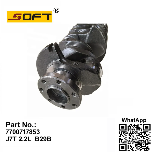 Engine Crankshaft 7700717853 Renault R21 R25 Safrane Master1 Trafic Espace I / II J7T 2.2L B29B