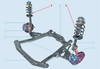 Shock Absorber 543024989R / 543027245R / 6001549291 / 6001549292 / 6001550701 / 6001550750 For Renault Largus / Logan