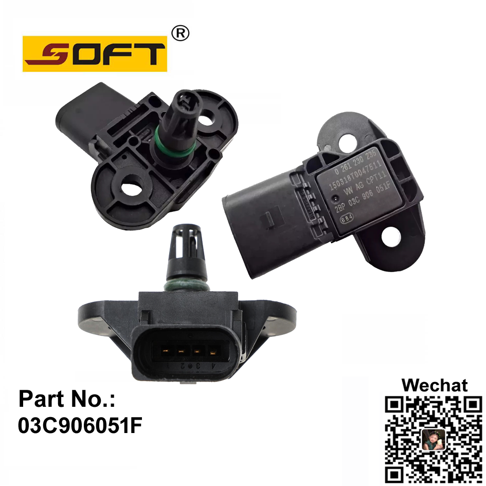 Pressure Sensor 03C906051F For Volkswagen FOX 1.0L 8V 12V / FOX 1.6L 8V 16V