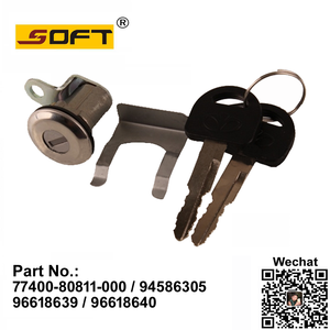 CYLINDER SET-FRONT DOOR LATCH RIGHT 77400-80811-000 / 94586305 / 96618639 / 96618640 For Chevrolet / Daewoo Damas 