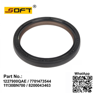 Oil Seal - Crankshaft 80*100*9mm 1227900QAE / 7701473544 / 11130BN700 / 8200043463 For Renault Kangoo / For Nissan NV200 / K9K