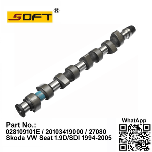 Engine Camshaft 028109101E / 20103419000 / 27080 Skoda VW Seat 1.9D/SDI 1994-2005
