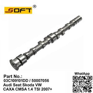 Exhaust Camshaft 03C109101DD / 50007056 Audi Seat Skoda VW A1 A3 Altea Leon Toledo Octavia Superb Eos Golf Tiguan CAXA CMSA 1.4TSI 2007+