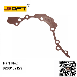 Front Crank Housing Gasket 8200182129 / 1519300QAA / 01073000 / 12298BN700 For Renault Largus / Clio / Kangoo / Megane 