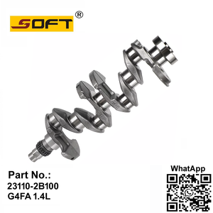 Engine Crankshaft 23110-2B100 Hyundai i20 i30 Accent Elantra Tucson 1.4L Kia 1.4 G4FA