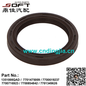 Oil Seal - Crankshaft 35*47*7mm / 1351000QAD / 7701475009 / 7700716923 / 7700854842 For Renault Kangoo / For Nissan NV200 / K9K