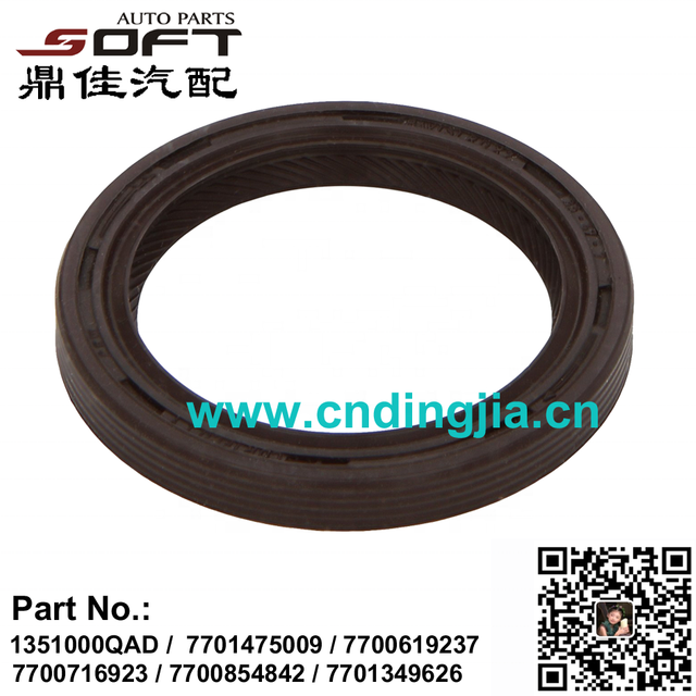 Oil Seal - Crankshaft 35*47*7mm / 1351000QAD / 7701475009 / 7700716923 / 7700854842 For Renault Kangoo / For Nissan NV200 / K9K