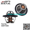 Auto Coolant Thermostat 8200772985 / 7700872554 For Renault Largus / Clio / Kangoo / Dacia