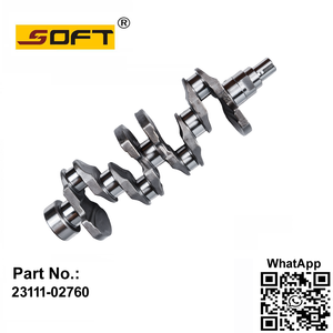 Engine Crankshaft 23111-02760 Kia Picanto (2008~2010) 1.0L G4HE