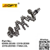Engine Crankshaft 6D056-2EU00 / 23110-2E500 / 23110-2E510 Hyundai Creta Kona Elantra KIA Forte F4NA 2.0L