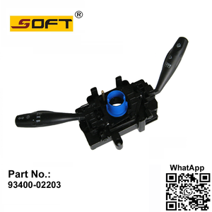 Head Light Lamp Switch Turn Signal Switch Steering Combination Switch 93400-02203 Hyundai Atos 