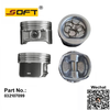 ​Piston Set / 76.50mm Std. 032107099 For Volkswagen FOX 1.6L 8V