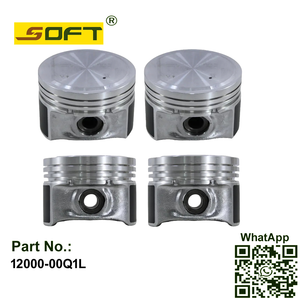 Piston Set 12000-00Q1L Nissan Marth 1.0 16V D4D