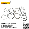 Piston Ring Set +0.75mm 12140A78B10-075 / 12140-78B00-075 Chevrolet 0.8L Matiz / Tico / Daewoo Damas & Labo