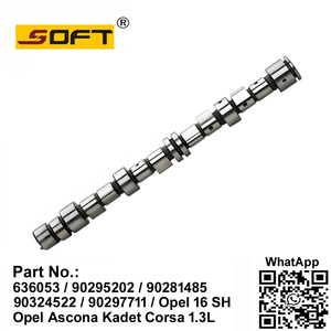 Engine Camshaft 636053 / 90295202 / 90281485 / 90324522 / 90297711 Opel 13 S / Opel Ascona Kadet Corsa 1.3L 