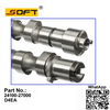 Engine Camshaft 24100-27000 2410027000 Hyundai Kia 2.0 / 2.2 CRDI D4EA 27mm