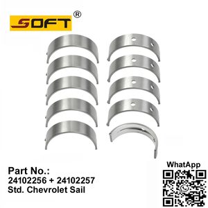Crankshaft Bearing Std. 24102256 + 24102257 Chevrolet Sail 1.4