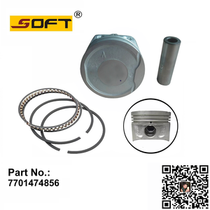Piston & Ring Kit +1.0mm 7701474856 For Renault 1.6 Logan / Sandero / Largus / K4M / K7M