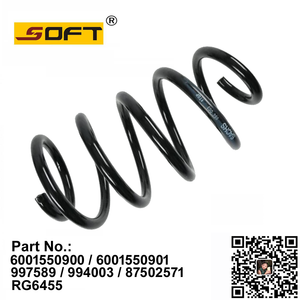 Coil Spring 6001550900 / 6001550901 / 997589 / 994003 / 87502571 / RG6455 For Renault Largus / Logan K4M / K7J / K7M / K9K / D4F