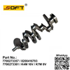 Engine Crankshaft 8200416793 / 7700273361 / 7700273357 Renault Lada Largus / Clio / Kangoo / K4M 16V / K7M 8V
