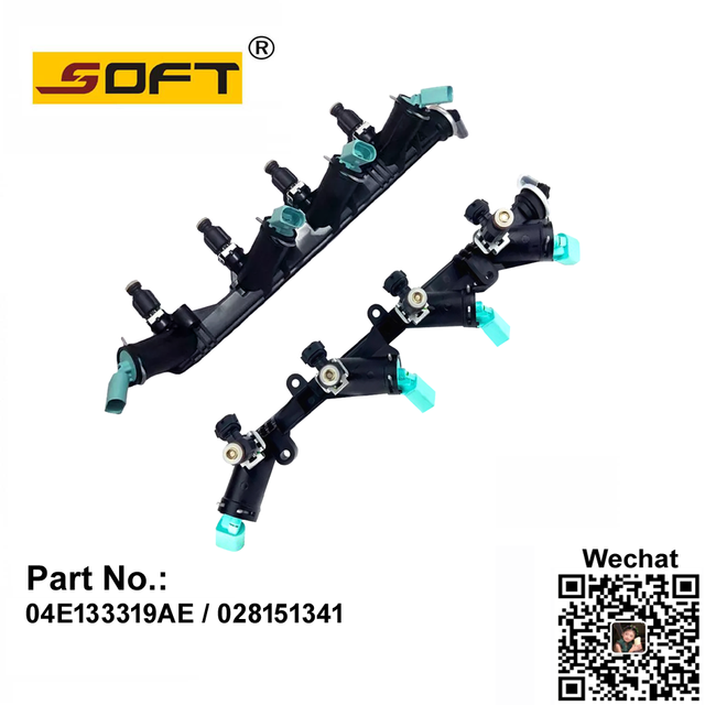 Fuel Rail Assy. 04E133319AE / 028151341 For Volkswagen FOX 4Cyl. 1.6L16V CNXA 88W