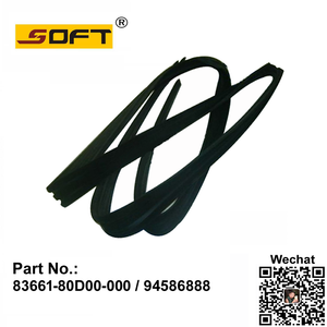 RUN-FRONT DOOR GLASS 83661-80D00-000 / 94586888 For Chevrolet / Daewoo Damas 