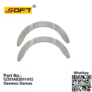 Bearing Set -Crank Thrust +0.12mm 12351A82011-012 Chevrolet / Daewoo Damas Labo