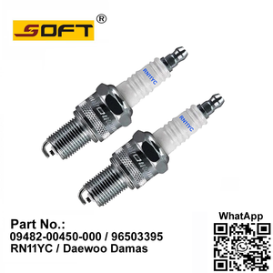 Spark Plug 09482-00450-000 / 96503395 / RN11YC Chevrolet 0.8L Matiz / Tico / Daewoo Damas & Labo