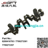 Auto Crankshaft LA DA Largus / Clio / Kangoo / K4M / K4J 8200416793 / 7700273361 / 7700273357