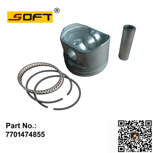 Piston & Ring Kit +0.5 / 7701474855 For Renault 1.6 Logan / Sandero / Largus / K4M / K7M