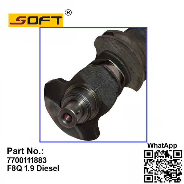 Engine Crankshaft 7700111883 Renault Kangoo F8Q 1.9 Diesel