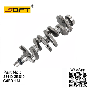 Engine Crankshaft 23110-2B610 Hyundai Accent Veloster / Kia Rio Soul G4FD 1.6L