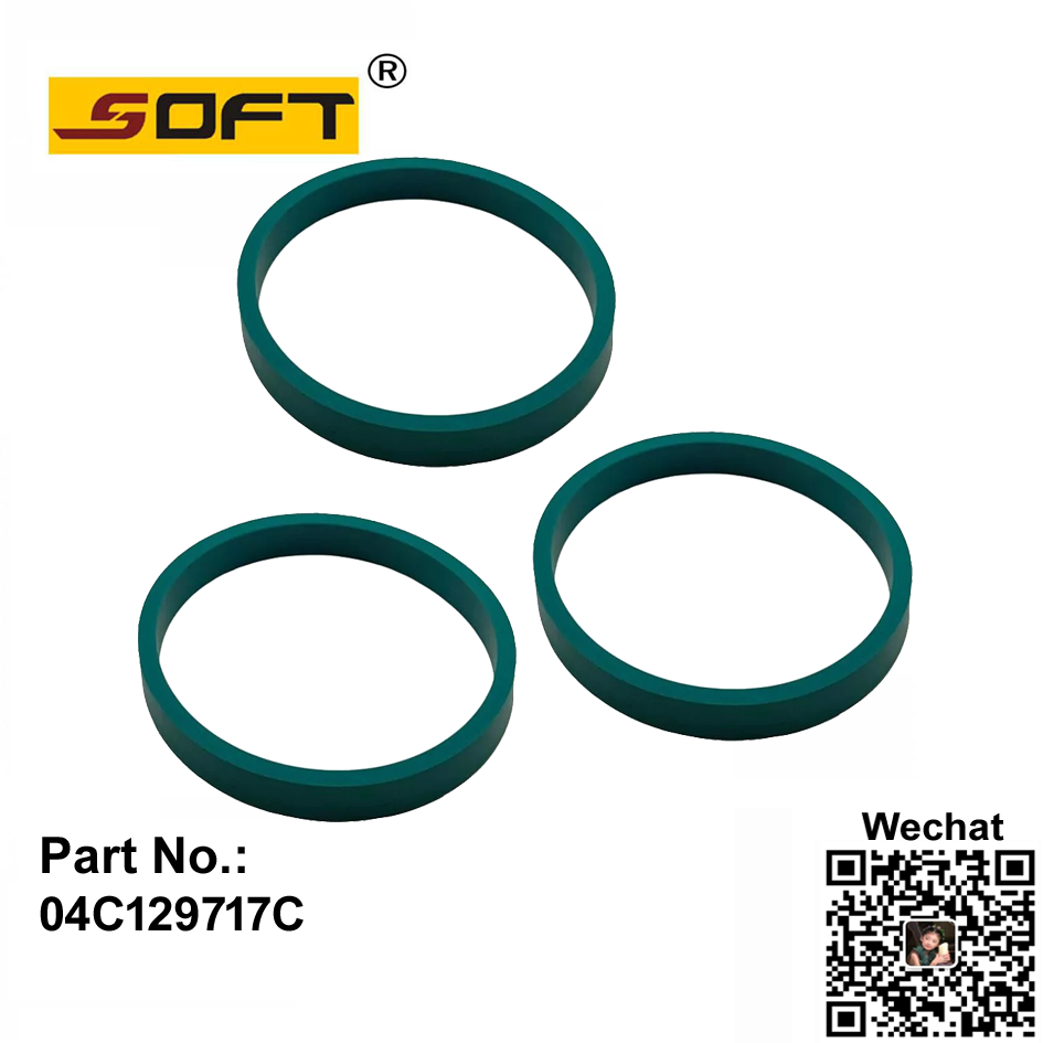 Seal-Intake Manifold 45*2.4*4.9mm 04C129717C For Volkswagen FOX 1.0L 3Cyl. / FOX 1.6L 16V 