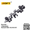 Engine Crankshaft 7700532422 Renault 1300 R12 R15 R17 