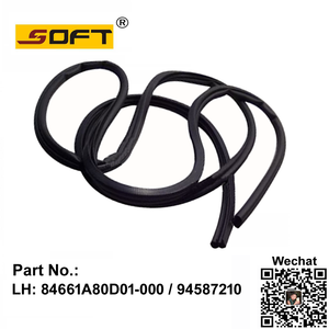 WEATHERSTRIP-REAR DOOR OPNG LH: 84661A80D01-000 / 94587210 For Chevrolet / Daewoo Damas 