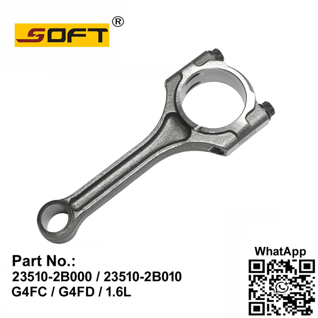 Connecting Rod 23510-2B000 / 23510-2B010 Kia Rio Soul L4 DOHC Hyundai Accent G4FC / G4FD / 1.6L 